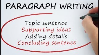 How to Write a Good Paragraph ⭐⭐⭐⭐⭐ [upl. by Sharai]