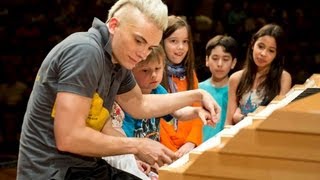 Cameron Carpenter and Sarah Willis explore the Berlin Philharmonie Organ [upl. by Ahseikan]