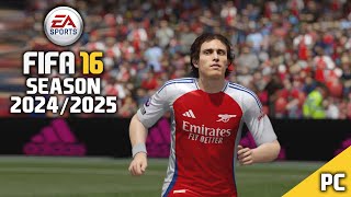 FIFA 16 PC  FIP V71 UEFA C UPDATE SEASON 20242025  NEW UPDATE 482024 [upl. by Eustache696]