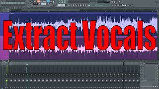 How to extract vocals from a track without AI [upl. by Schenck]