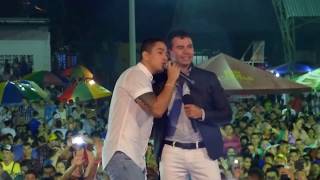 Andy Rivera cantando música popular con su padre [upl. by Koralie]