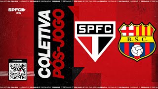 COLETIVA PÓSJOGO SÃO PAULO X BARCELONA  SPFC PLAY [upl. by Anahsal]