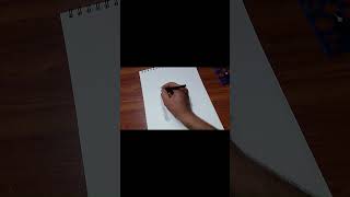 How to Draw with cross hatching technique  Drawing tutorial shorts short art drawing sketch [upl. by Sarita29]