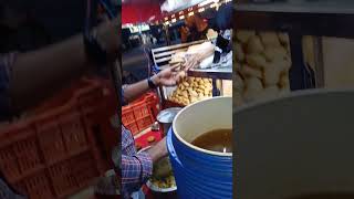 spicy panipuri Street food 🤤🤤 streetfood golgappapani food foodie viralshort [upl. by Nanji]