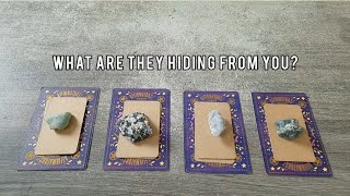 What are they hiding from you  Pick a card reading [upl. by Nanyt388]