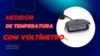 MEDIDOR DE TEMPERATURA MODELO TV COM VOLTÍMETRO JUNTA DE CABEÇOTE QUEIMAR NUNCA MAIS [upl. by Nodroj887]