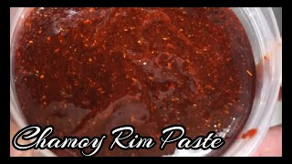 How To Make Chamoy Rim Paste [upl. by Chemosh]