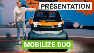 Mobilize Duo  une touche dAMI pour le nouveau TWIZY [upl. by Notned]