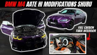 BMW M4 COMEPETITION MODIFICATIONS 🔥 [upl. by Joslyn]