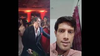 Watch shocking video of Govinda and his wife dancing at a wedding party govinda bollywood india [upl. by Adnawyt510]