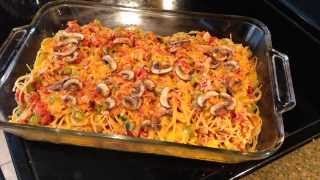 Chicken Spaghetti Bake [upl. by Anidam]