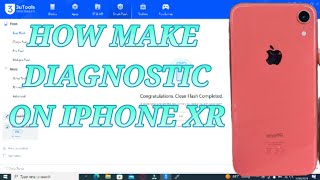 HOW TO MAKE DIAGNOSTICS FROM IPHONE XR [upl. by Llenyl]