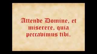 Attende Domine [upl. by Saenihp999]