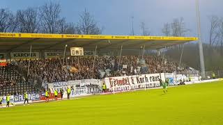 08042018 SG Sonnenhof Großaspach  TSV 1860 München 10 Support Stimmung Fans [upl. by Dygert]