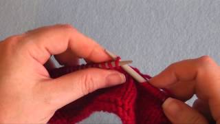 How To Knit 1 Through Back Loop k1tbl [upl. by Suzan]