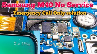 samsung m40 no service solution  samsung m40 network problem  Samsung m40 emergency call Only [upl. by Anson]