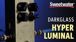 Darkglass Hyper Luminal Bass Compressor Pedal Demo [upl. by Torrey]