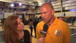 Susan Cingari Catches up with Promoter Coach Rian Gittman at MTC Fights [upl. by Barthold]