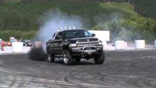 Dodge ram 2500 cummins drifting [upl. by Ulyram]