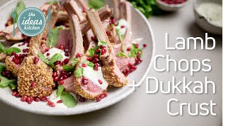 Lamb Chops with Dukkah Crust Recipe [upl. by Cassil246]