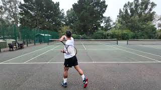 Tennis forehand session [upl. by Barbaraanne]