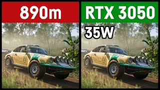 AMD Radeon 890m vs RTX 3050 35W [upl. by Areic]