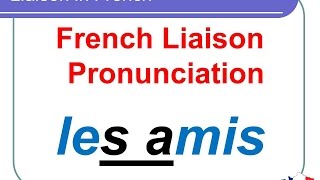 French Lesson 135  Liaison in French  Pronunciation  How to pronounce French liaisons [upl. by Hyps]