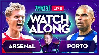 ARSENAL vs PORTO LIVE with Mark Goldbridge [upl. by Cherlyn432]