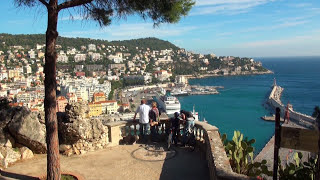 quotCôte dAzurquot Nizza  Nice Promenade des Anglais quotCote d Azurquot  die blaue Küste [upl. by Gnep]