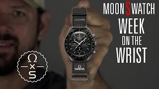 Omega MoonSwatch  Week on the Wrist [upl. by Isaacson]