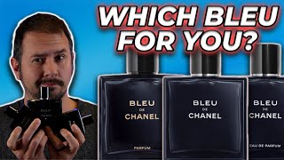 Bleu de Chanel Buying Guide  Which Bleu de Chanel Is Best For You [upl. by Enillebyam]