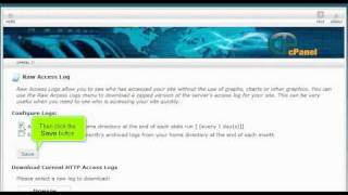 cPanel Raw Access Logs  Website Hosting Tutorial [upl. by Nnairrehs]