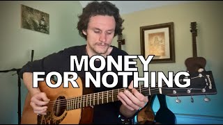 Dire Straits  Money For Nothing acoustic cover [upl. by Ennayehc]