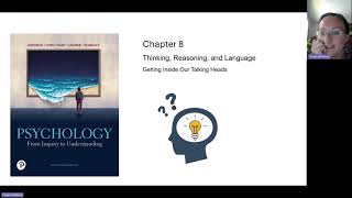 MTA Introduction to Psychology 2 Thinking Reasoning amp Language Ch 8 Lecture 1 of 3 [upl. by Akener]