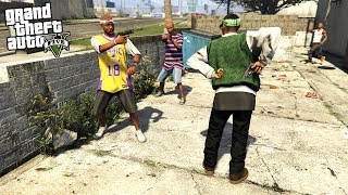 JOINING A GANG  NEW TERRITORY GTA 5 Mods [upl. by Yenettirb]