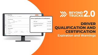 Driver Qualification and Certification Compatibility Check [upl. by Gnaig526]