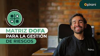 Plantilla matriz DOFA gestión de riesgos  Descarga gratis [upl. by Salkcin]