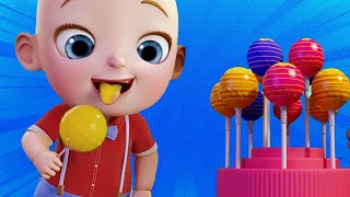 Colorful Lollipop Song  Kids Cartoons and Nursery Rhymes BabaSharoTVKidsSongs [upl. by Eidok]