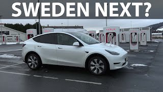 Tesla Model Y RWD with BYD Blade battery 1000 km challenge [upl. by Swenson]