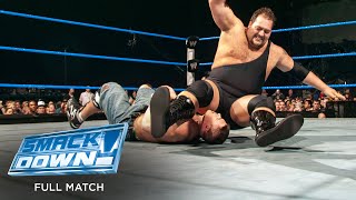 FULL MATCH  Eddie Guerrero amp John Cena vs Brock Lesnar amp Big Show SmackDown Feb 12 2004 [upl. by Noral]