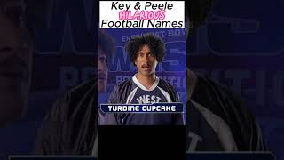 Key amp Peele More Hilarious Football Names 🤣😂🤣 shorts sports [upl. by Mosby]