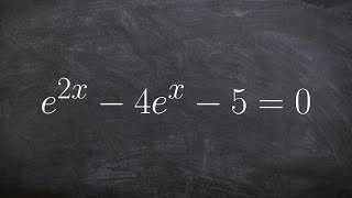 Solving an exponential equation by factoring [upl. by Onnem]