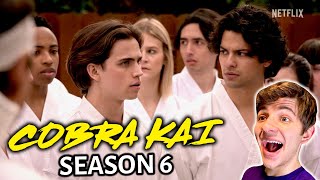 COBRA KAI SEASON 6 RELEASE DATE TRAILER LIVE REACTION [upl. by Iren]