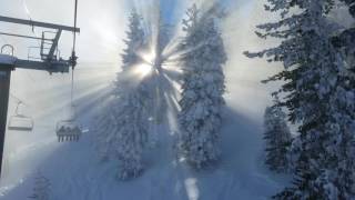 20170114 Heavenly Sunrays Through the Trees [upl. by Peisch]