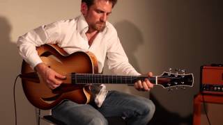 Pierre Bertrand  Archtop  Guitares au Beffroi 2014 par Brice Delage [upl. by Adnilahs]