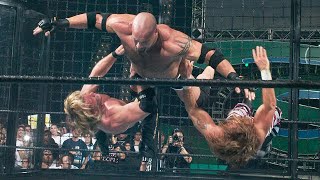 SummerSlam 2003 World Heavyweight Championship Elimination Chamber Match [upl. by Maryann214]