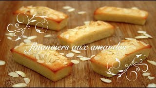 FINANCIERS aux AMANDES  recette facile rapide [upl. by Alemak]