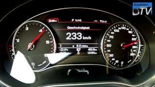 2013 Audi A6 30 TDI 204hp multitronic  0230 kmh 1080p FULL HD [upl. by Lilias77]