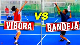 BANDEJA vs VIBORA WHICH TO USE AND WHEN  the4Set [upl. by Yrro330]