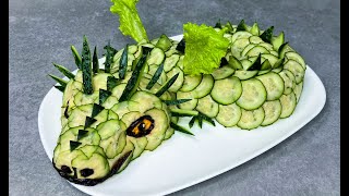 НОВЫЙ Салат ДРАКОН на Новый Год 2024  Праздничный Салат  Новогодний Салат  Dragon Salad [upl. by Weber]